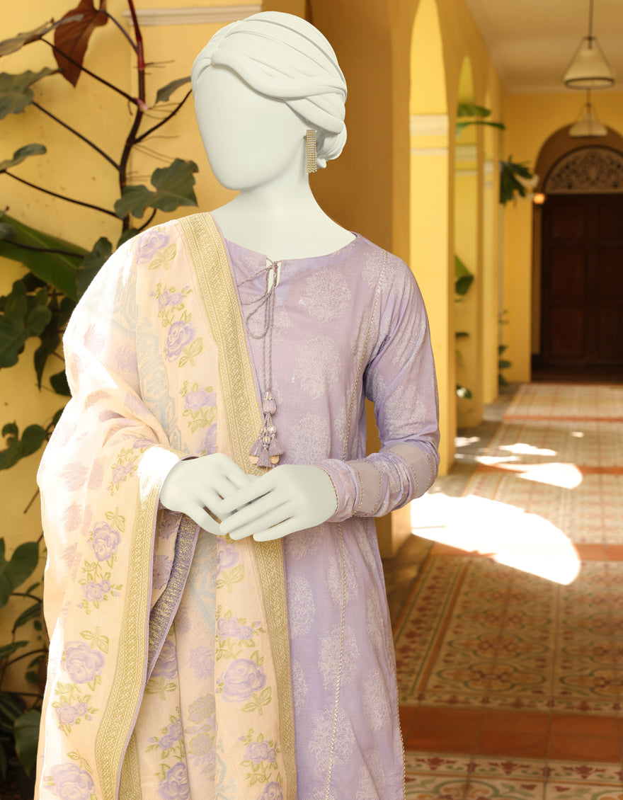 BLUE LAWN 3PC UNSTITCHED | JLAWN-S-AU-23-092 LILAC – J. Junaid