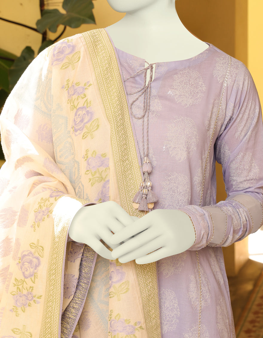BLUE LAWN 3PC UNSTITCHED | JLAWN-S-AU-23-092 LILAC – J. Junaid