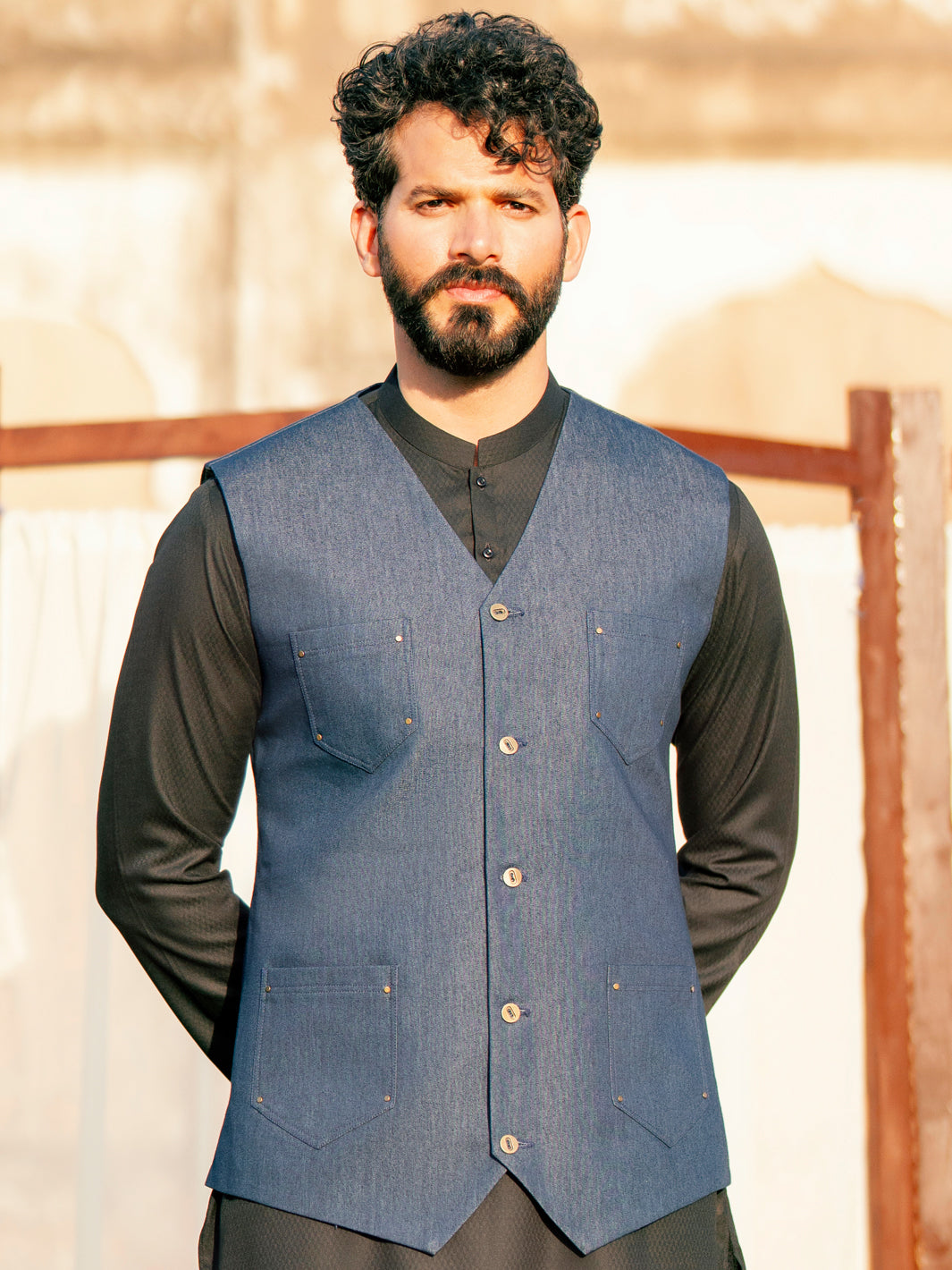 On sale New Junaid jamshed vest men